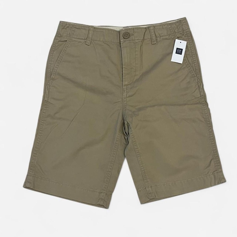 NWT Gap Kids Boys Preppy Khaki Shorts